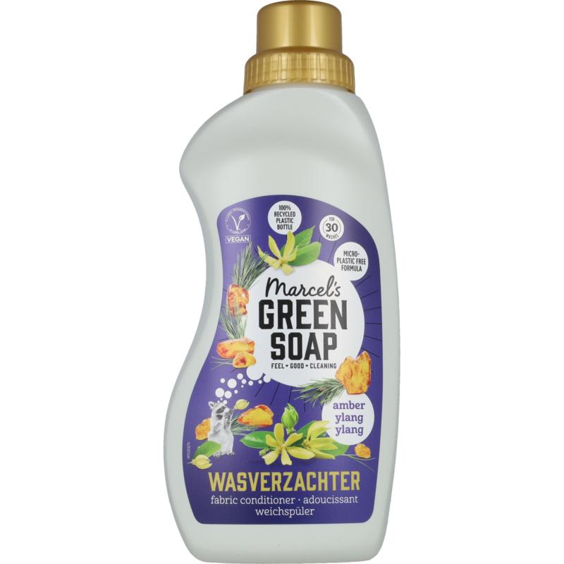 Marcel's Green Soap Wasverzachter Amber & Ylang Ylang 750 ml