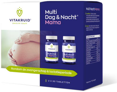 Vitakruid Multi Dag & Nacht Mama 2x30 Tabletten