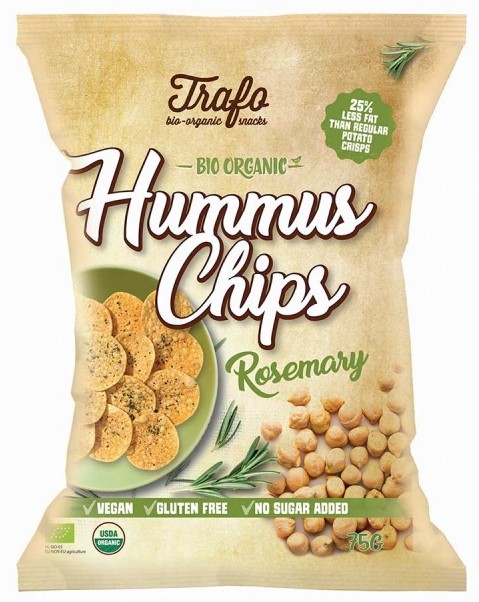 Hummus chips rosemary 75 gram