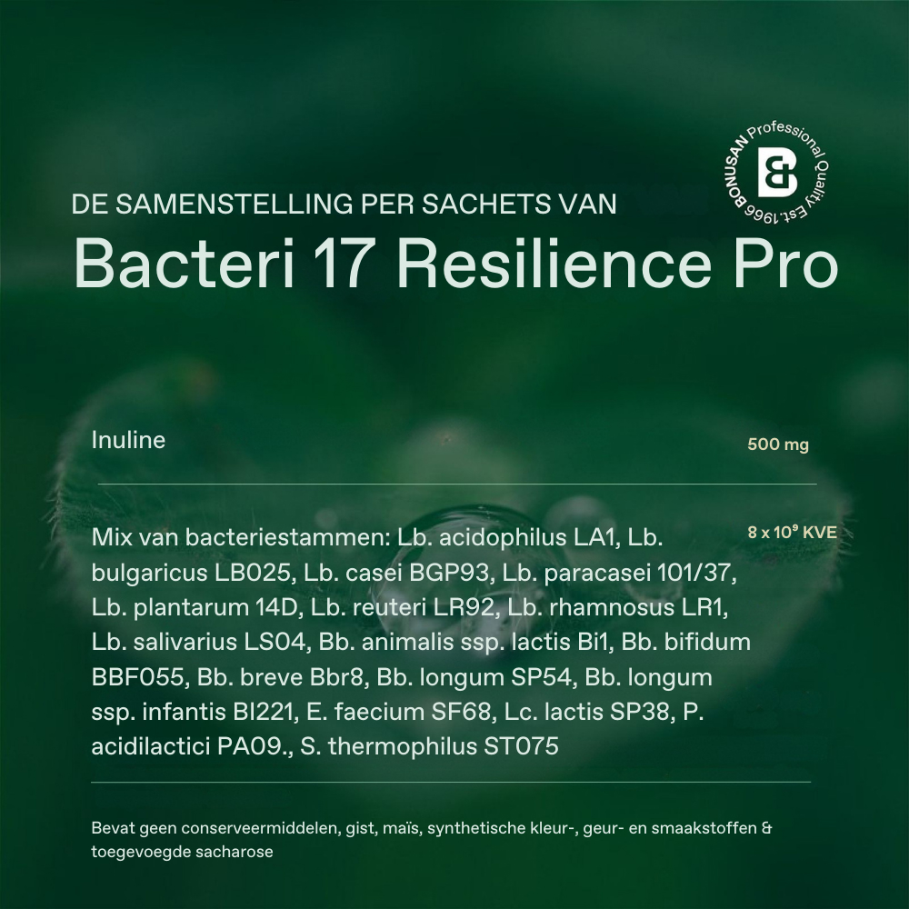 Bonusan Bacteri 17 Resilience Pro 14 Sachets