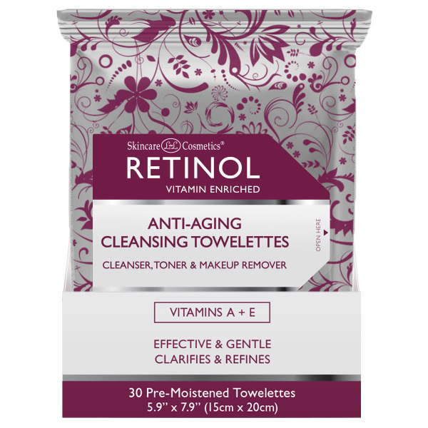 Anti aging cleansing towelettes 30st