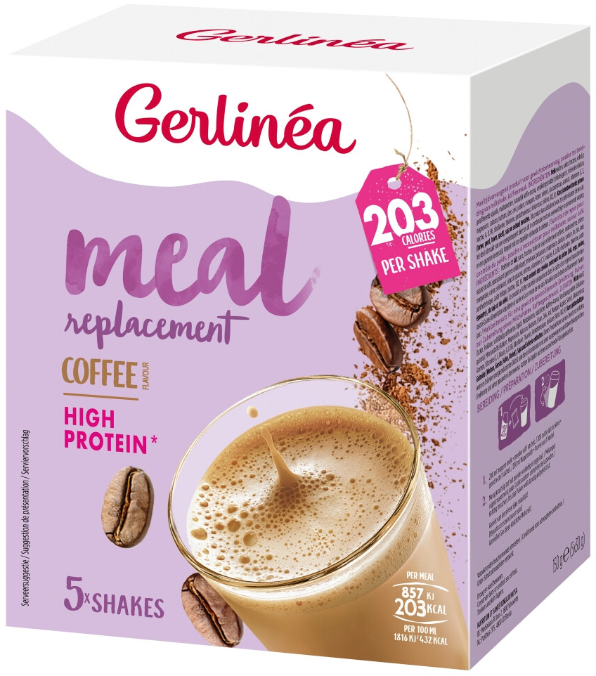Gerlinéa Maaltijdvervanger Koffie 5 x 30 gr