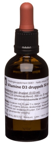vitamine d3 druppels 50ml