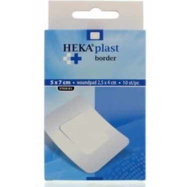 HEKA Klein Border 5 cm x 7 cm Waterbestendig 10 Stuks