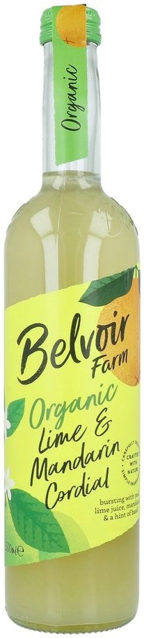 Belvoir Lime & Mandarin Cordial Biologisch 500 ml