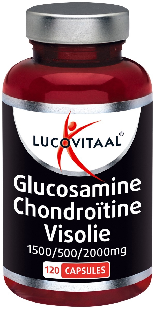 Lucovitaal Glucosamine Chondroïtine Visolie 120 Capsules