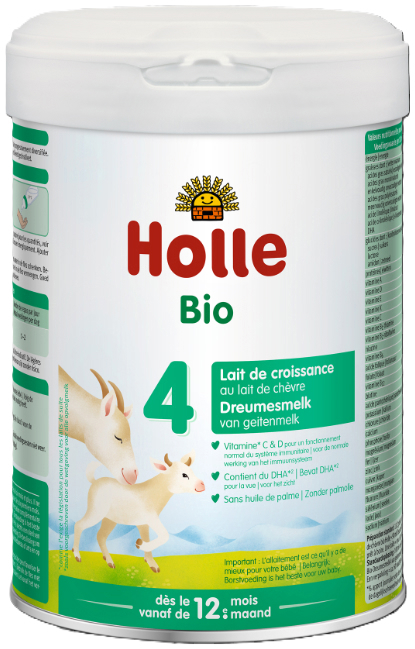 Holle Dreumesmelk Geit 4 Bio 800gr