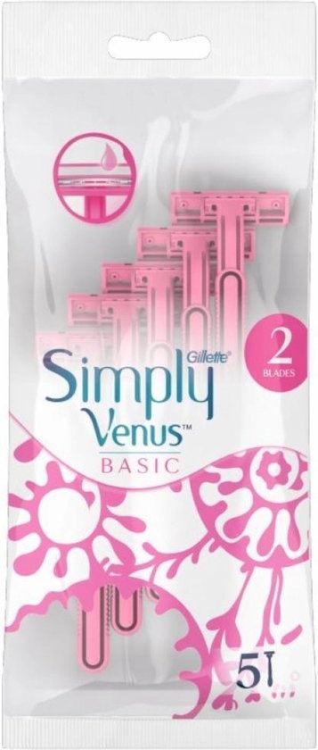 Gillette Simply Venus Basic Zakje 5 Stuks