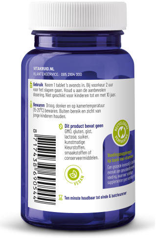 Vitakruid Multi nacht 30 tabletten