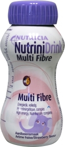 Multi fibre aardbei 200ml