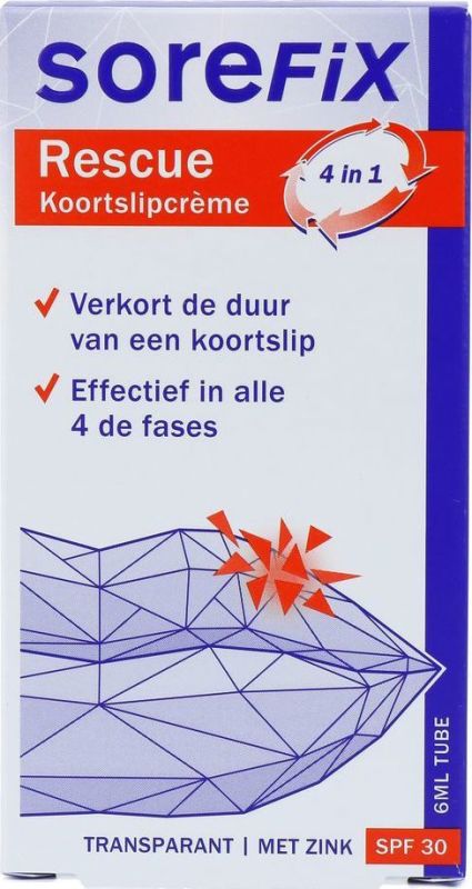 Rescue Koortslipcrème 6 ML