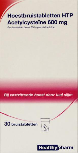 Acetylcysteïne 600 mg  30brt