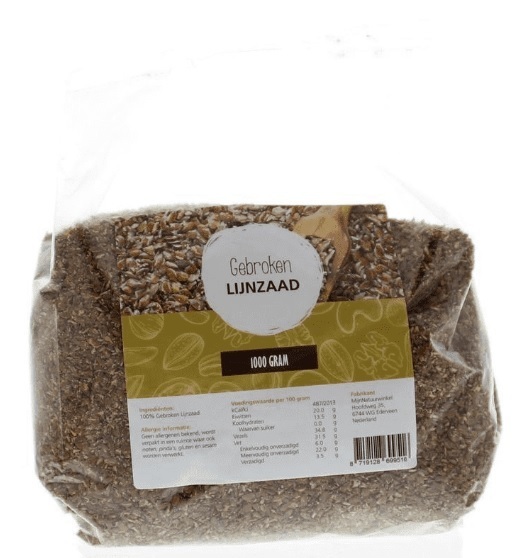 Lijnzaad Gebroken 1000g
