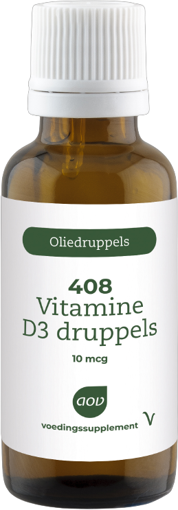 408 Vitamine D3 Druppels 10 mcg 25ml