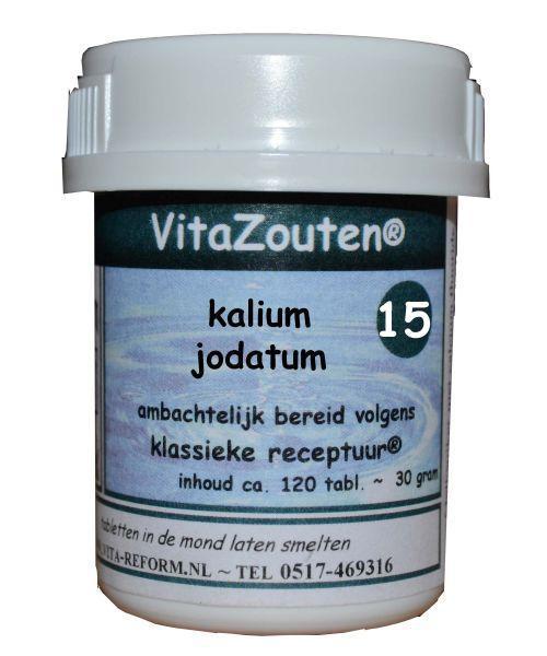 Kalium jodatum VitaZout Nr. 15 120tab