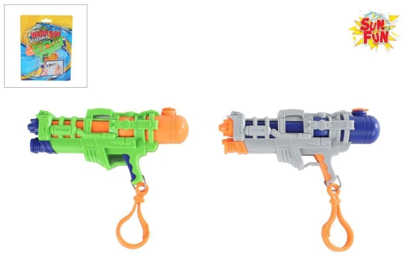 Van Manen Sun Fun Waterpistool Sleutelhanger 2 Assorti 12cm 1st