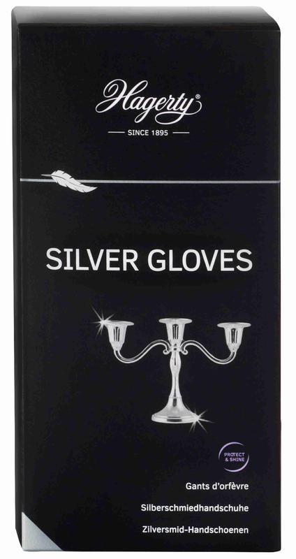 Silver gloves 1 stuk