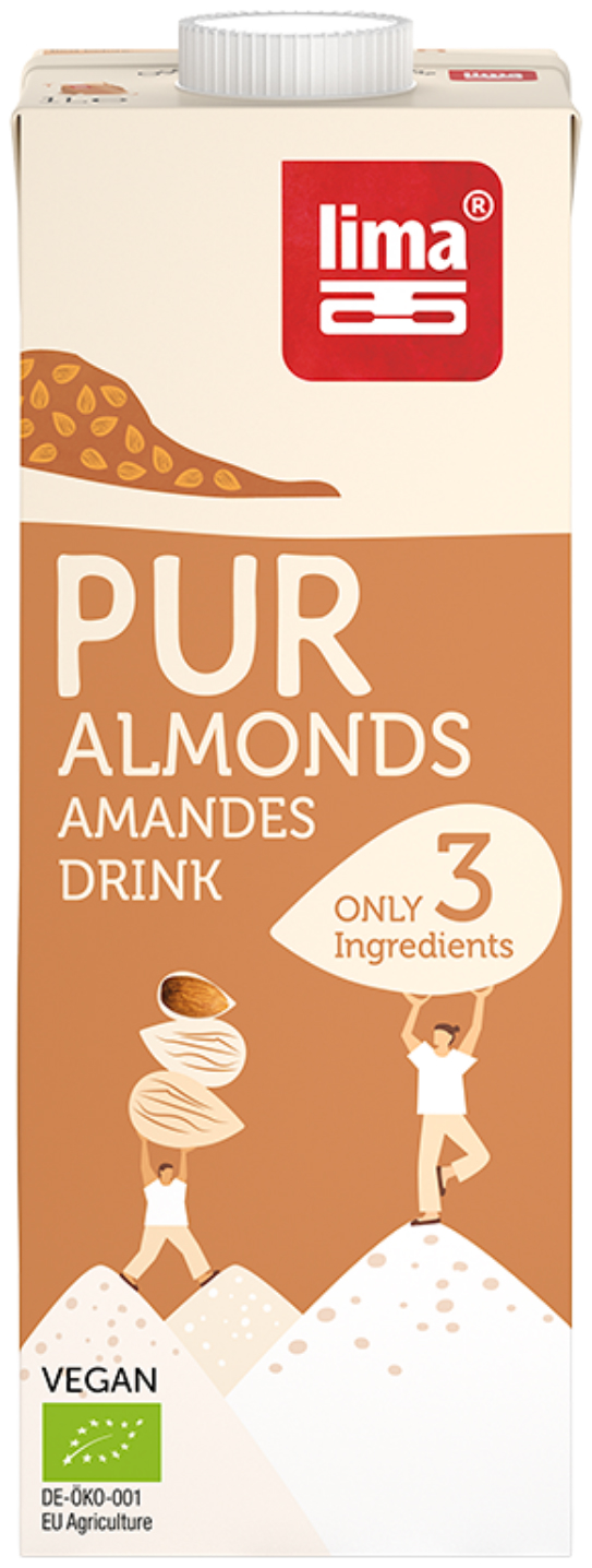 Lima PUR Almond Drink Bio 1000 ML