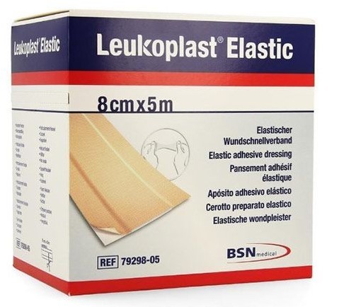 Elastic 5m x 8cm 1 Stuk