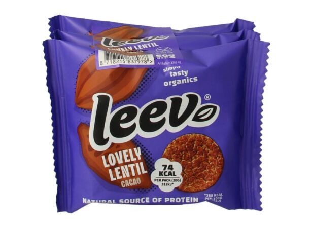 Lovely Lentil To Go Cacao 60 Gram