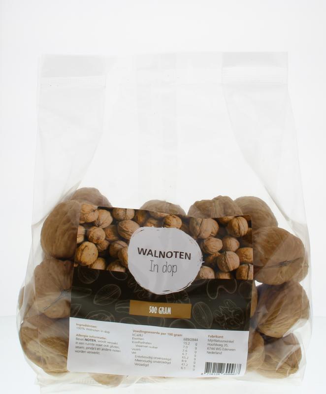 Walnoten in dop 500G