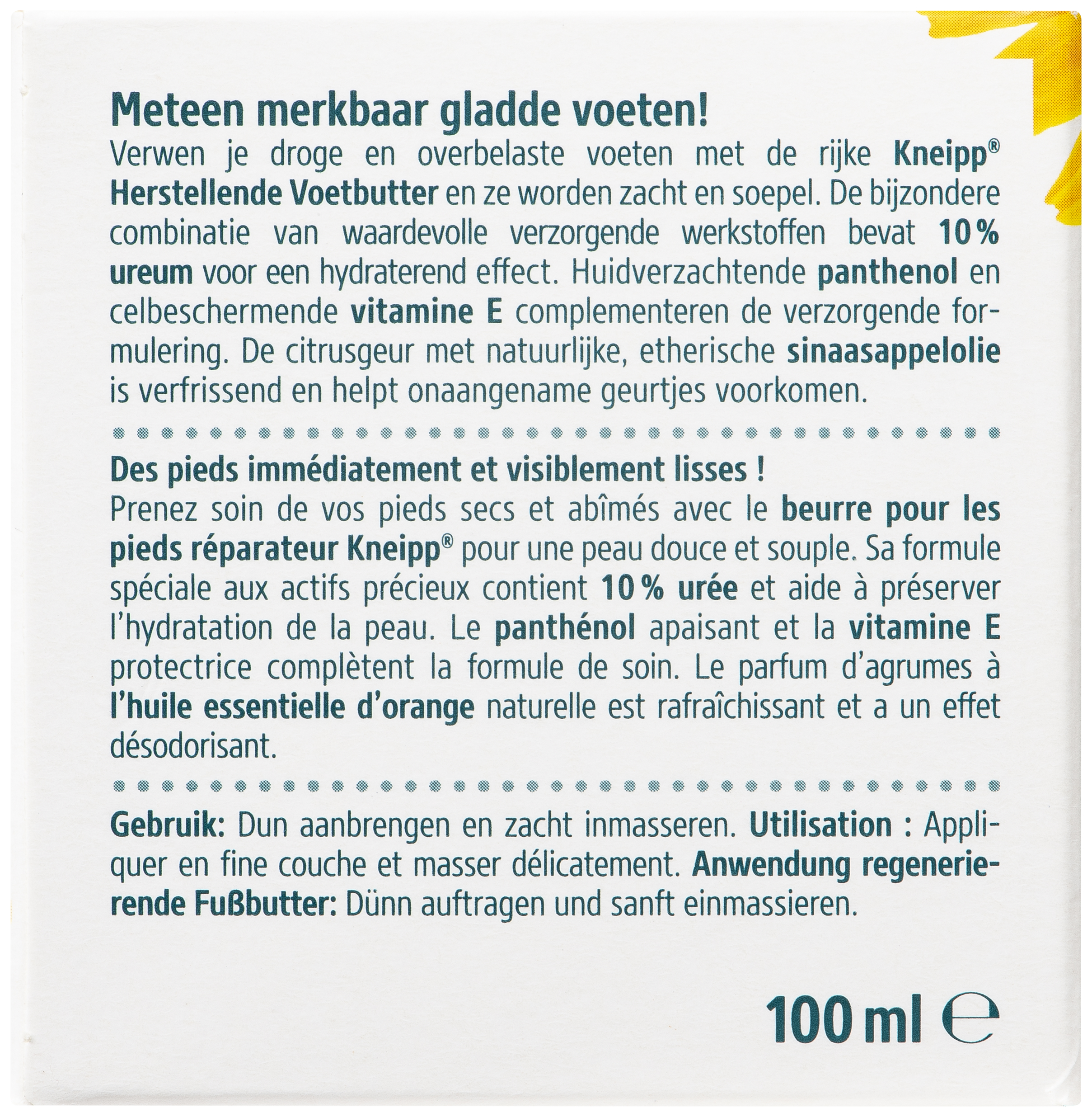 Kneipp Herstellende Voetbutter 100 ML
