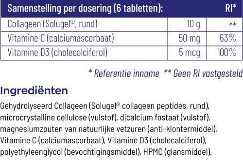 Vitakruid Collageen Solugel® 150 Tabletten