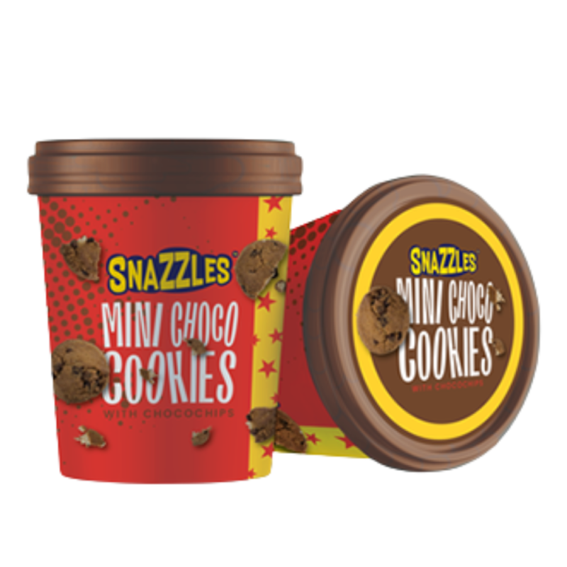 Snazzles Mini Choco Cookies met Chocochips 125 gram
