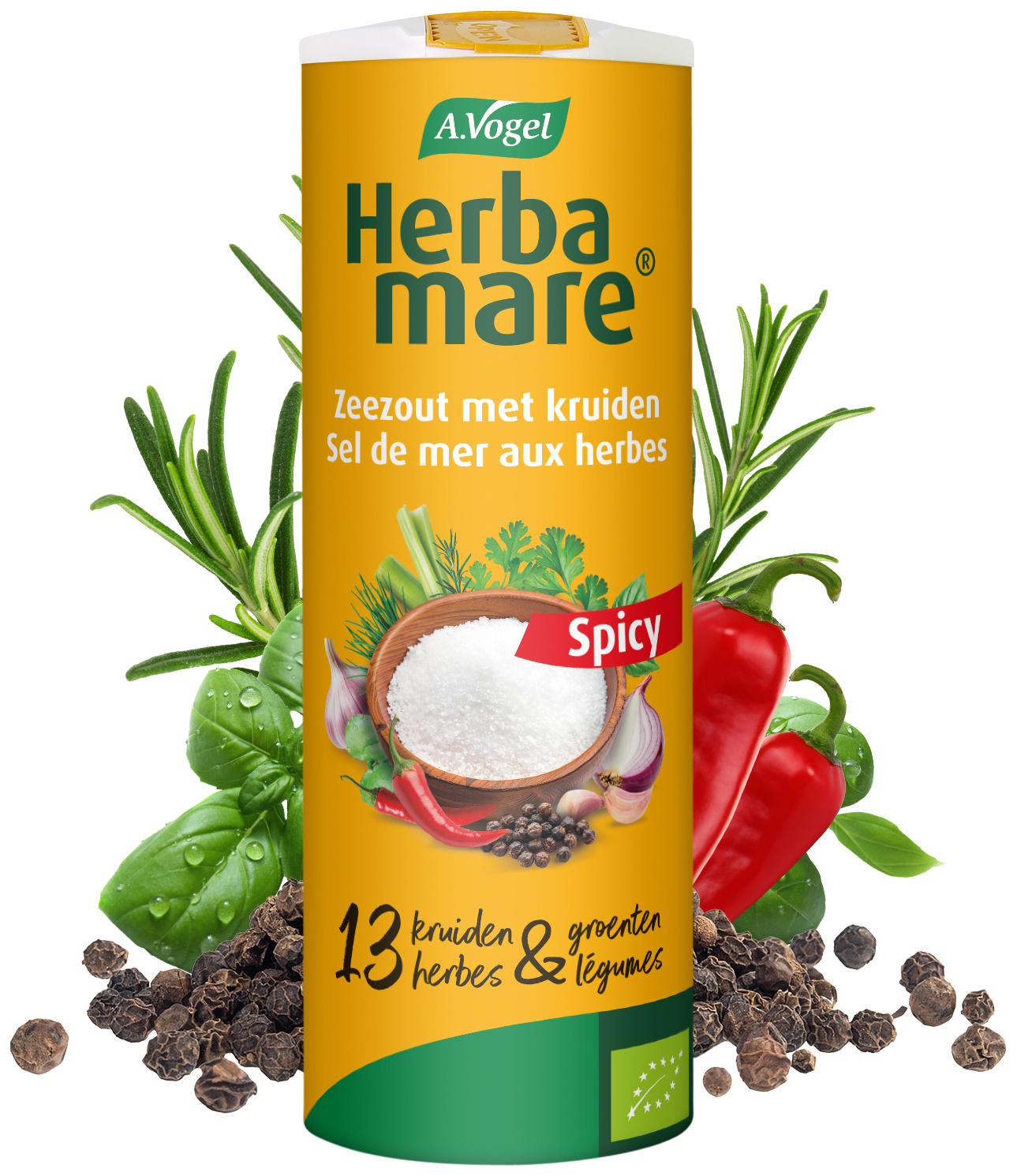 A.Vogel Herbamare Spicy korrels 125 gram