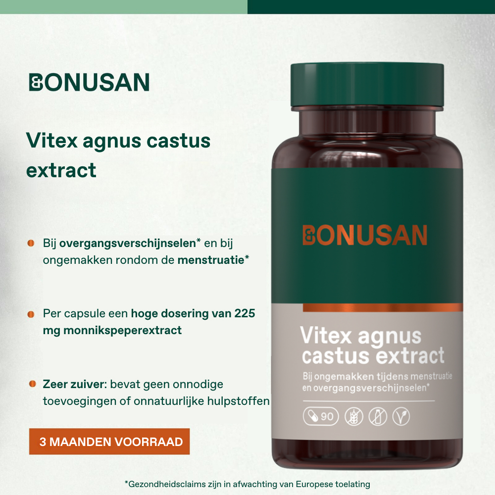Bonusan Vitex Agnus Castus Extract 90 Capsules