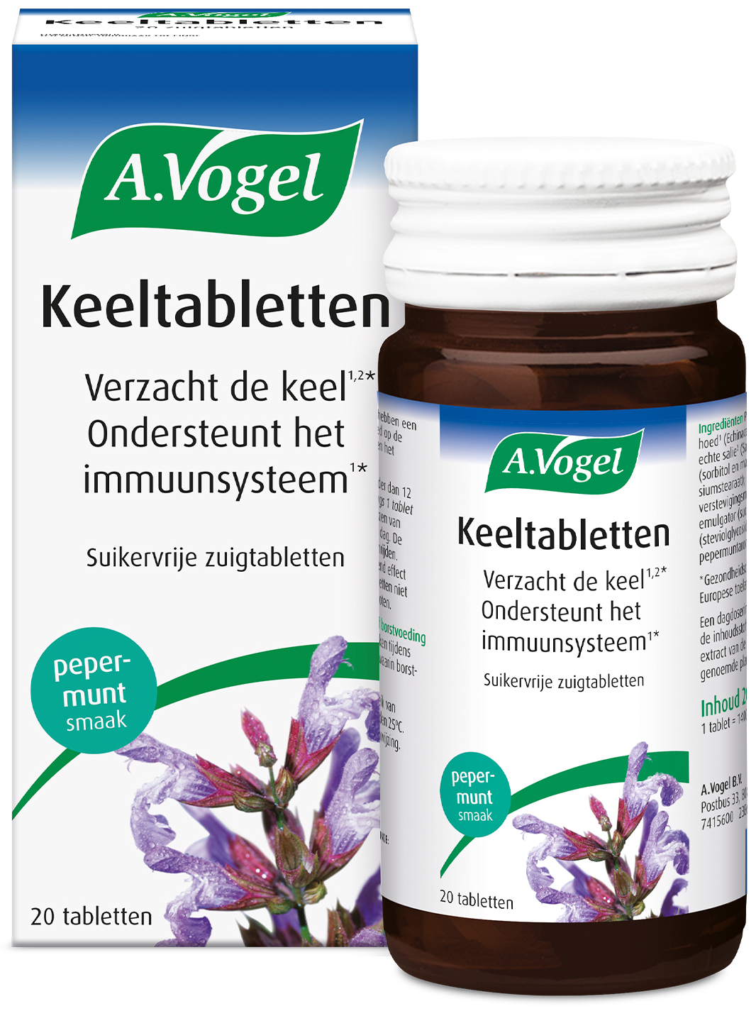 A.Vogel Keeltabletten 20 Stuks