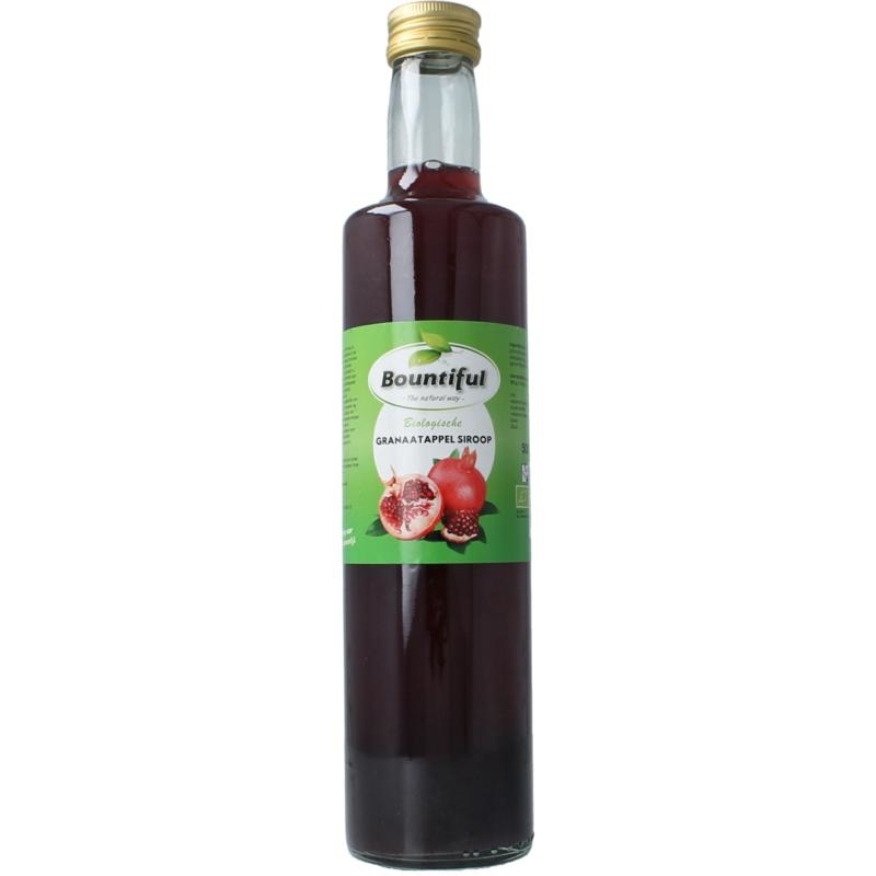 Bountiful Granaatappel siroop bio 500ml