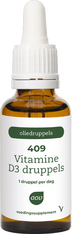 409 Vitamine D3 Druppels 25mcg 15ml