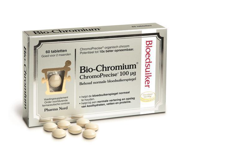 Bio Chromium Bloedsuiker 60 tabletten
