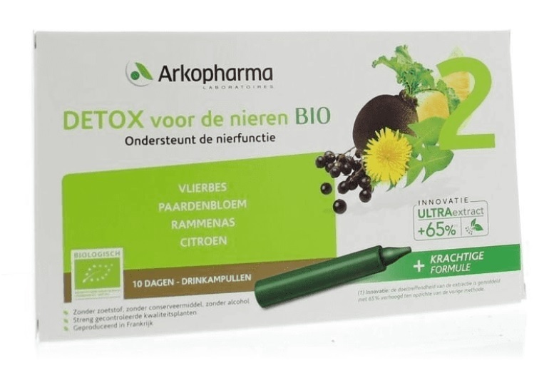 Detox voor de Nieren Bio Drinkampullen 10 Stuks