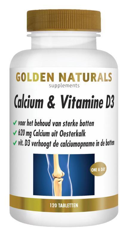 Calcium & Vitamine D3 120 Tabletten