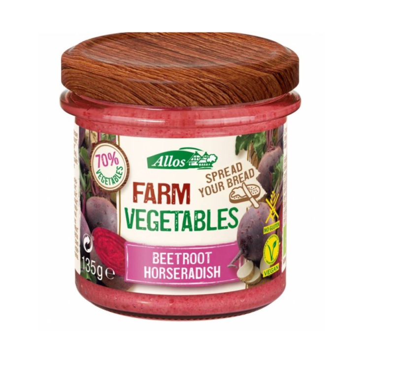 Farm Vegetables Rode Biet & Mierikswortel 135g