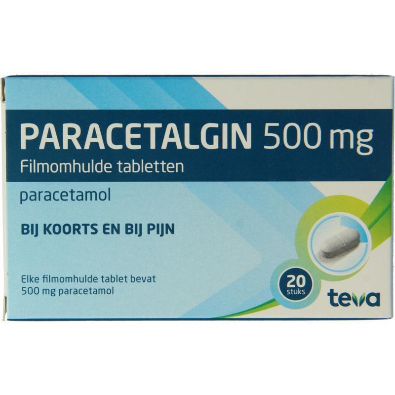 Paracetalgin 500 mg 2x10st