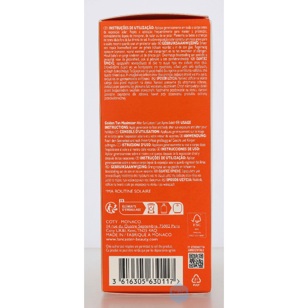 Lancaster Lnc Sunset25 Bmlk30 50m Tmx50 Sbfl3 30+50 ml