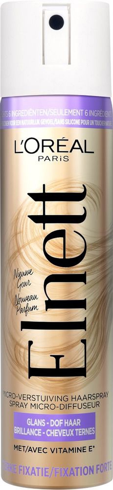 L'Oréal Paris Elnett Shine Haarspray Sterke Fixatie 75ml