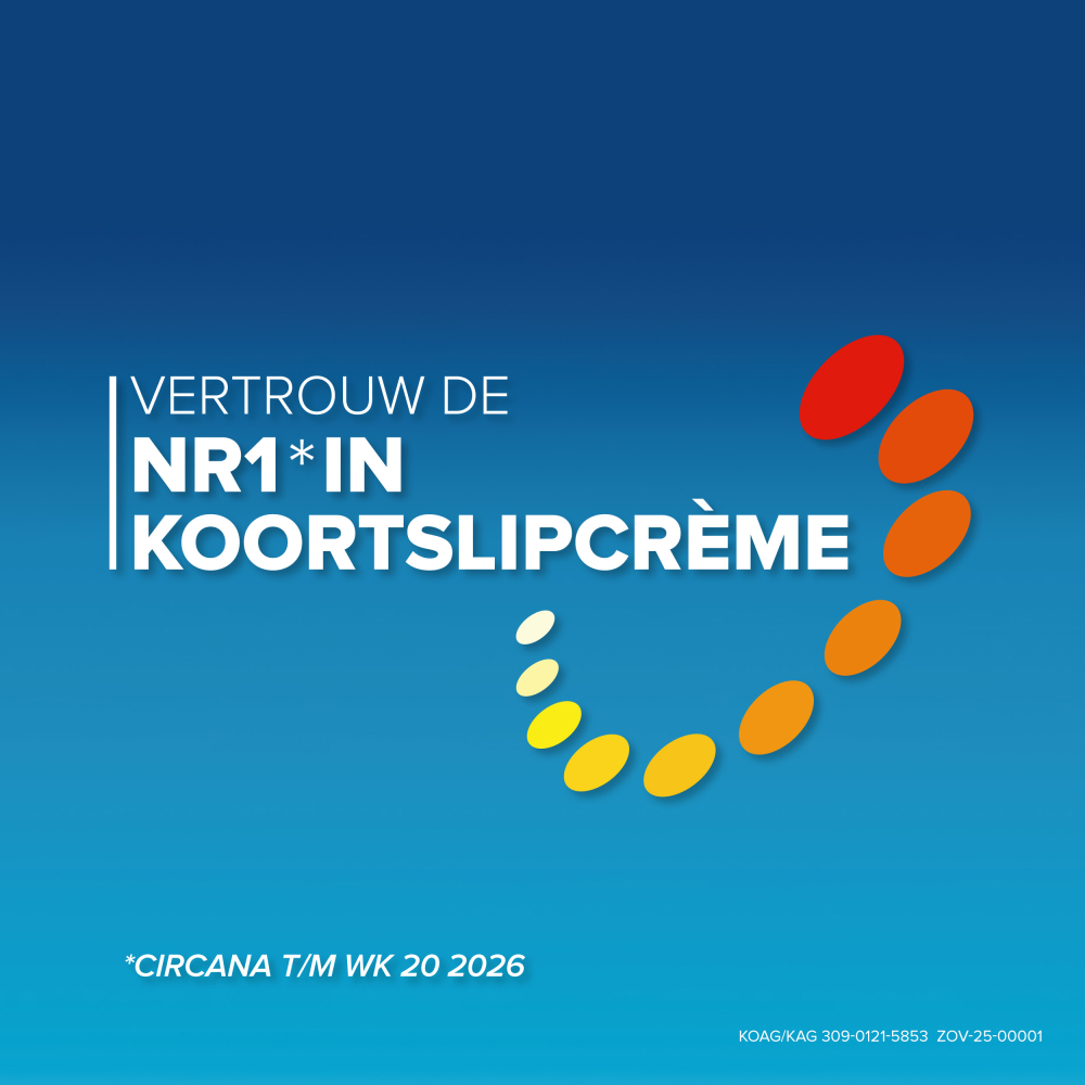 Zovirax Koortslip Crème 5% 2 gram