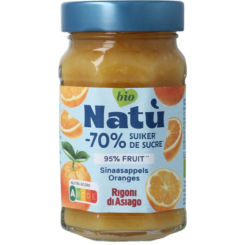 Natu Sinaasappeljam Biologisch 240 gram