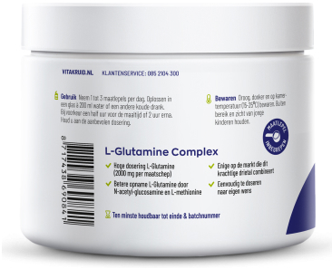 Vitakruid L-Glutamine Complex Poeder 230 gram