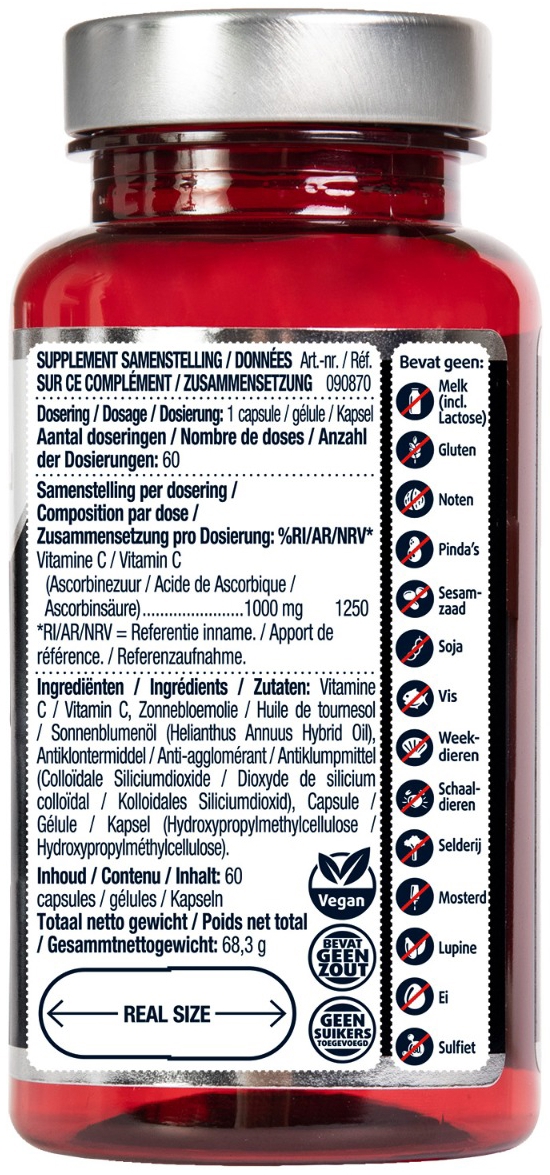 Lucovitaal Super Vitamine C 1000mg 60 capsules