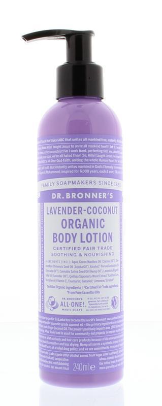 Bodylotion lavendel-kokos 240ml
