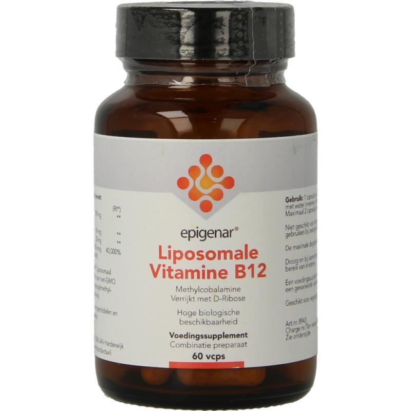 Vitamine B12 liposomaal 60 vega capsules