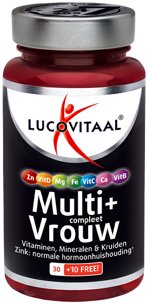 Multi+ Compleet Vrouw 40 tabletten