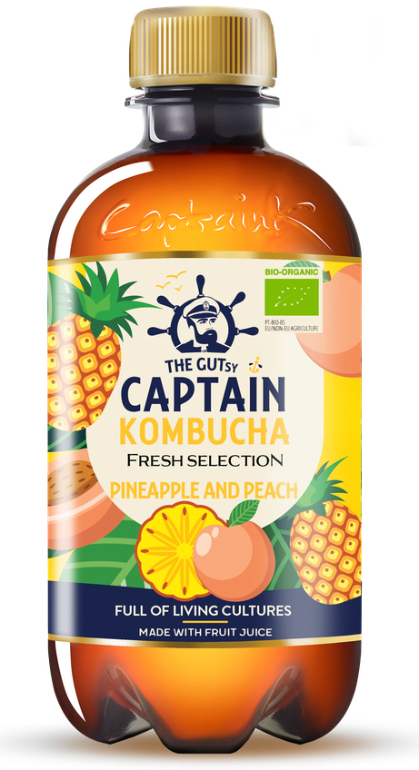 Captain Kombucha Pineapple Bio 400ml