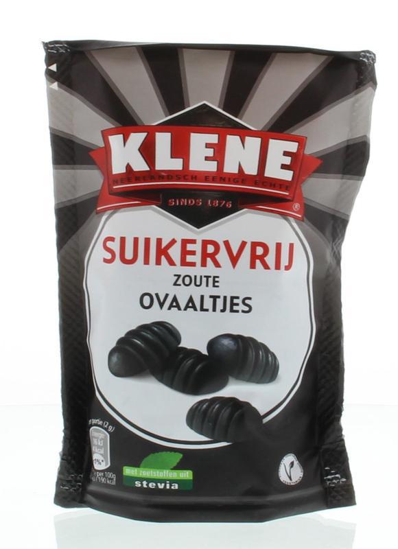 Zoute Ovaaltjes Suikervrij 105g