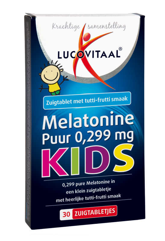 Melatonine Kids Puur 0,299 MG 30 Tabletten